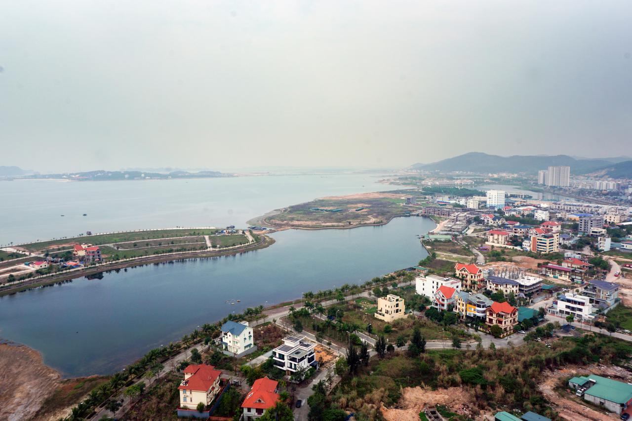 70 négyzetméteres, 2 hálószobás Apartman 2 fürdőszobával Halong területén Hạ Long-öböl Kültér fotó